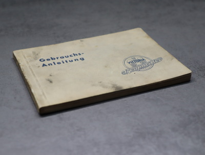 Victoria Bergmeister V35 1954 Original Bedienungsanleitung