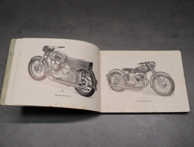 Victoria Bergmeister V35 1954 Original Bedienungsanleitung