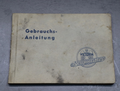 Victoria Bergmeister V35 1954 Original Bedienungsanleitung