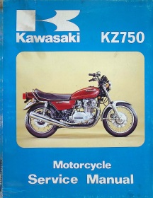 Kawasaki KZ750 Werkstatthandbuch Reparaturanleitung