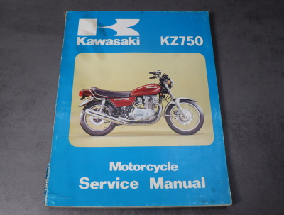 Kawasaki KZ750 Service Shop Repair Manual