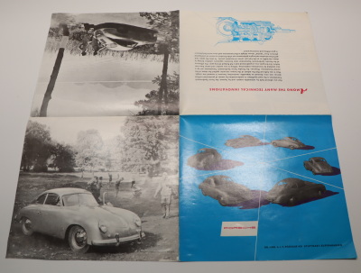 Porsche 356 Prospekt "Circle of Coupés"