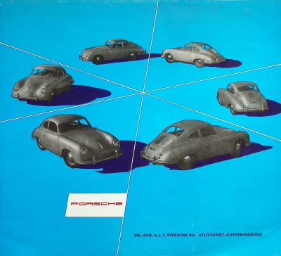 Porsche 356 Prospekt "Circle of Coupés"