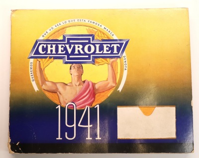 Chevrolet Modelle 1941 Original Händler-Album Prospekt Programm Broschüre