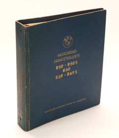 BMW R 50, R 50 S, R 60, R 69 und R 69 S Original Ersatzteilliste Teilekatalog