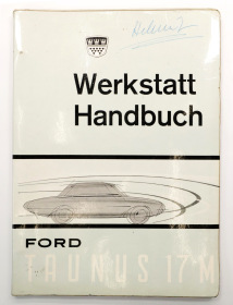 Ford Taunus 17M P3 Workshop Manual Repair Instructions
