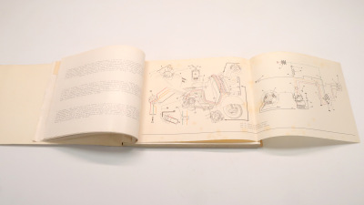 Vespa 150 motor scooter original workshop manual repair instructions, Piaggio 1955