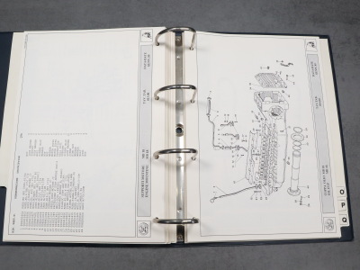 Lamborghini Countach 25th 1989 original Ersatzteilliste und Schaltpläne + LM002 Elektrik