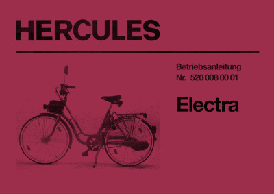 Hercules Electra Bedienungsanleitung