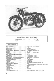 Deutsche Motorradtypen 1951 bis 1953 von C.O. Windecker, Nachschlagewerk