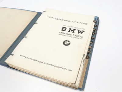 BMW R75 750/275 Original repair instructions Manual