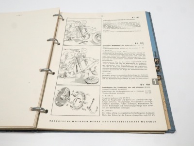 BMW R75 750/275 Original repair instructions Manual
