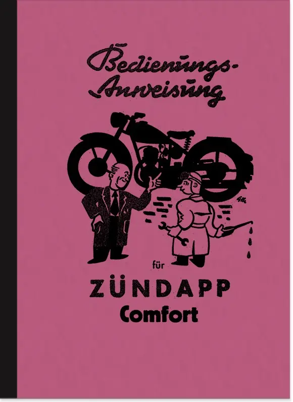 Zündapp Comfort 1953 Bedienungsanleitung