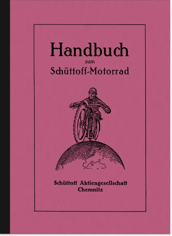 Schüttoff 2 und 2,75 PS 1925 1926 SV Bedienungsanleitung