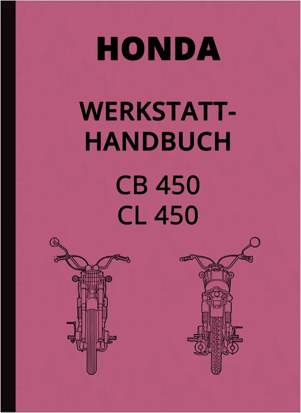 Honda CB 450 /CL 450 repair instructions