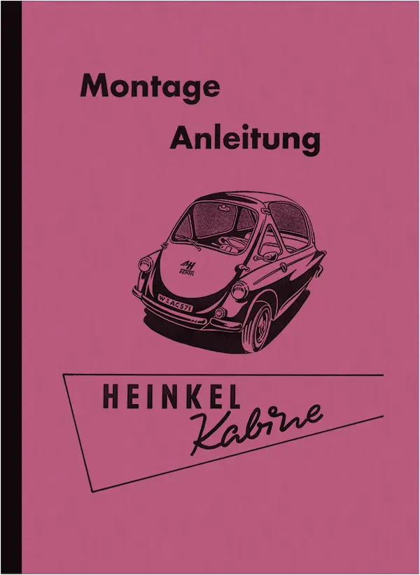 Heinkel Kabine Reparaturanleitung