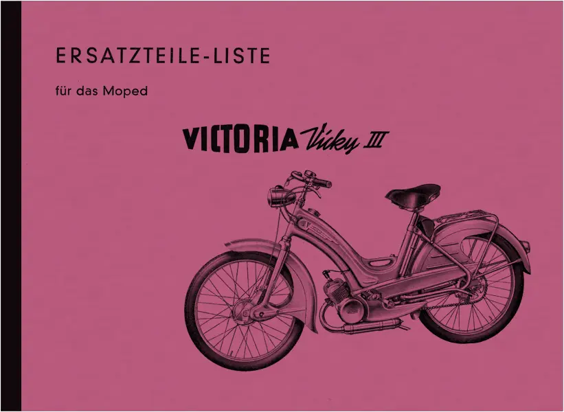 Victoria Vicky III 3 Ersatzteilliste