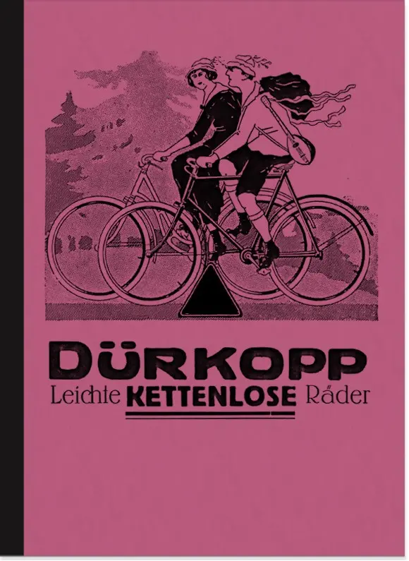 Dürkopp Fahrräder mit Kardanantrieb Prospekt Beschreibung Katalog Diana Fahrrad