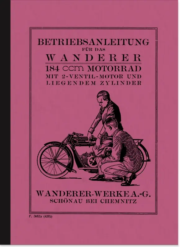 Wanderer 1,4 PS 184 ccm  Bedienungsanleitung