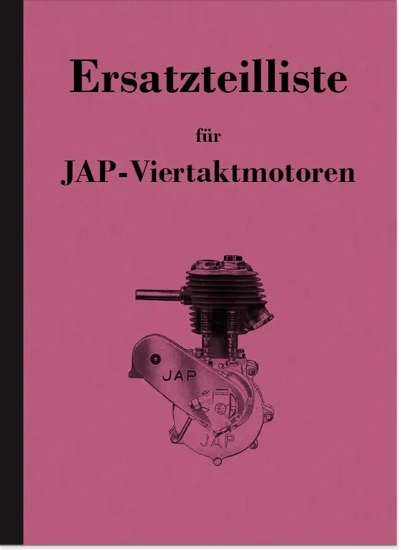 Jap Viertaktmotoren 175 200 250 300 350 500 600 680 750 1000 ccm Ersatzteilliste