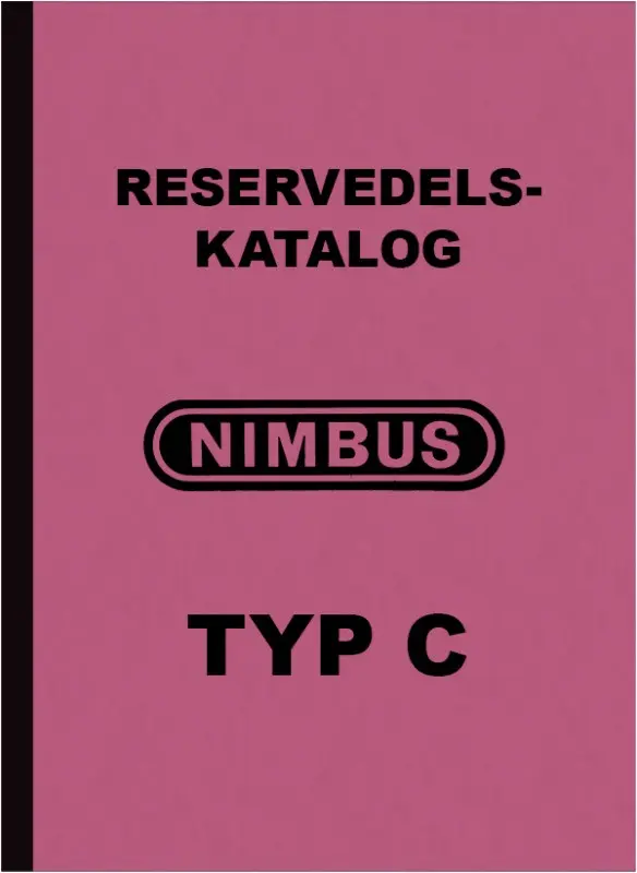 Nimbus Typ C Hummel Humlebi Motorrad Seitenwagen Ersatzteilliste