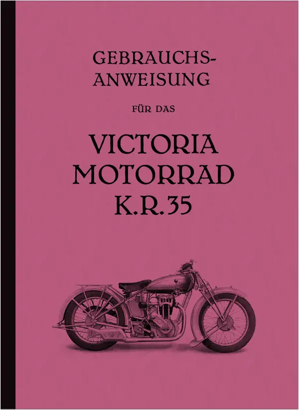 Victoria KR 35 ca. 1929 Operating Instructions