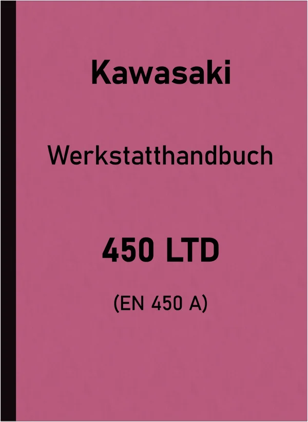 Kawasaki 450 LTD (EN 450 A) Werkstatthandbuch Reparaturanleitung