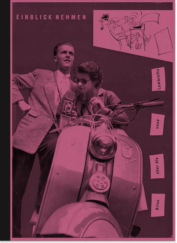 NSU Lambretta 1954 Pressemappe Presseinformation Motorroller