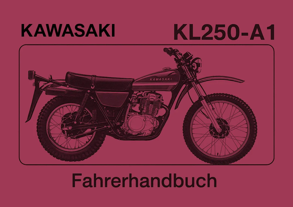 Kawasaki KL250 A1 User Owner's manual