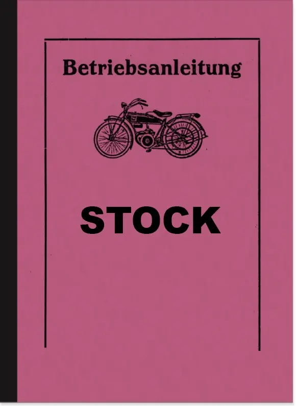 Stock 119 ccm Motorrad Bedienungsanleitung