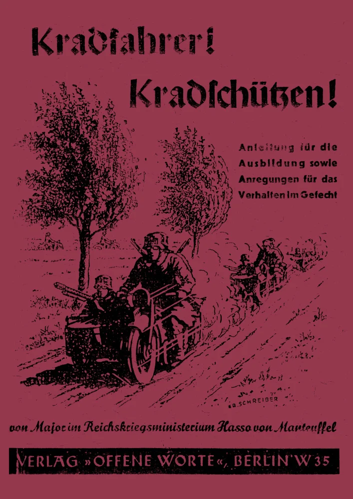 Kradfahrer! Kradschützen! Wehrmacht