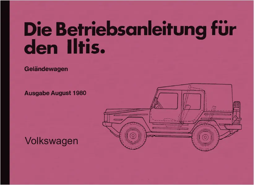 VW Iltis Bedienungsanleitung