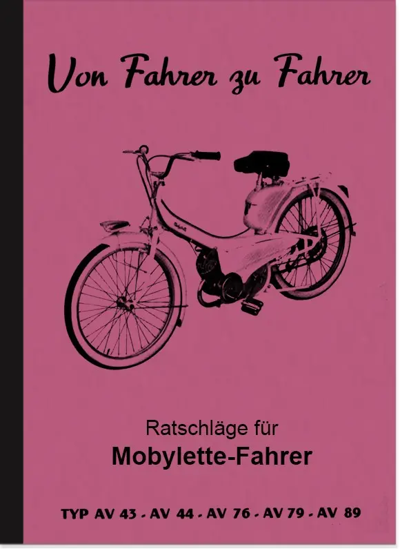 Motobecane Mobylette Bedienungsanleitung
