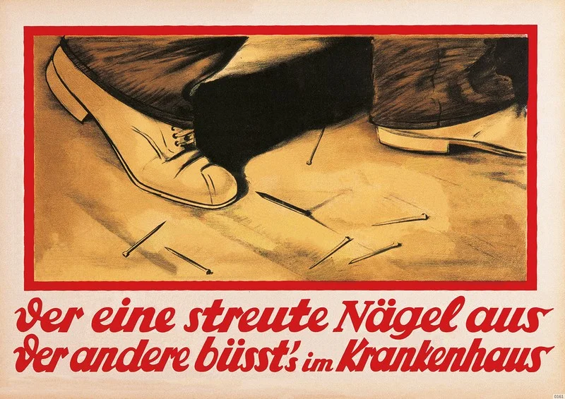 Occupational Safety Safety Instructions Poster Warning Note - Number 16