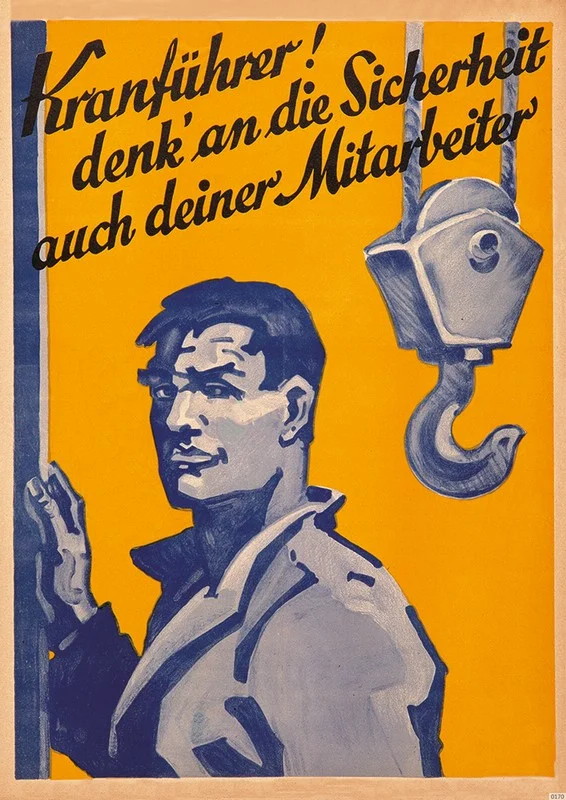 Occupational Safety Safety Instructions Poster Warning Note - Number 25