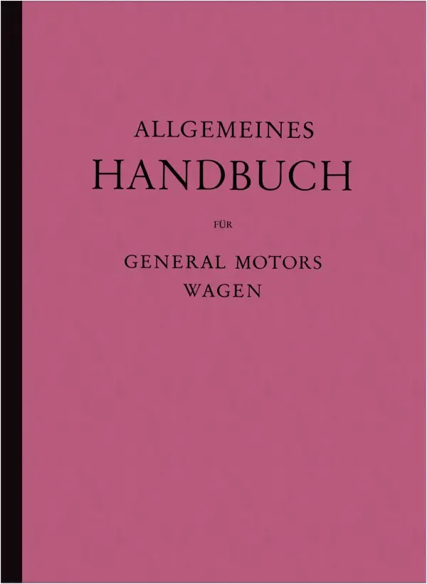 General Motors Wagen Bedienungsanleitung