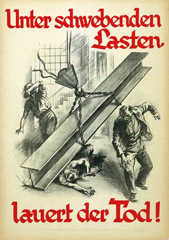 Occupational Safety Safety Instructions Poster Warning Note - Number 38