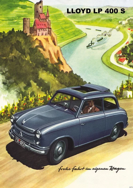 Lloyd LP 400 S LP400S Car Poster Car Poster Picture