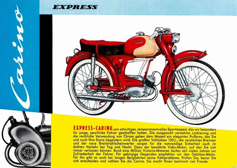 Express Carino Moped Poster