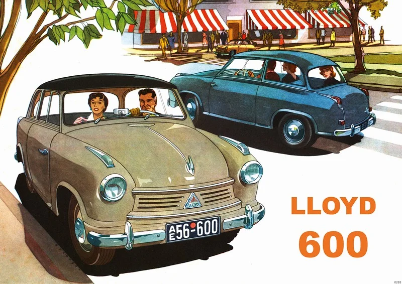 Lloyd 600 Auto PKW Poster