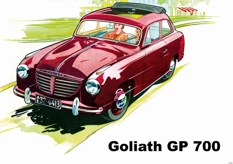 Goliath GP 700 Auto PKW Poster