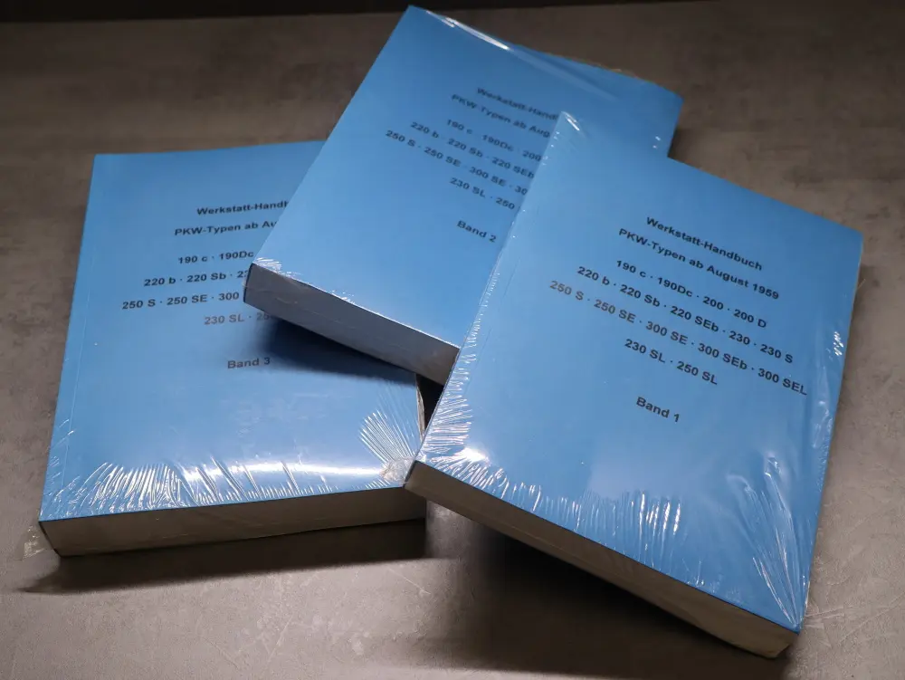 Mercedes-Benz Heckflosse W108/109, W110/111/112 und W113 Pagode Werkstatthandbuch Reparaturanleitung