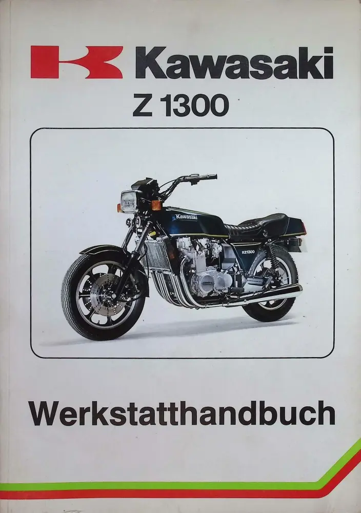 Kawasaki Z 1300 Original Werkstatthandbuch Reparaturanleitung