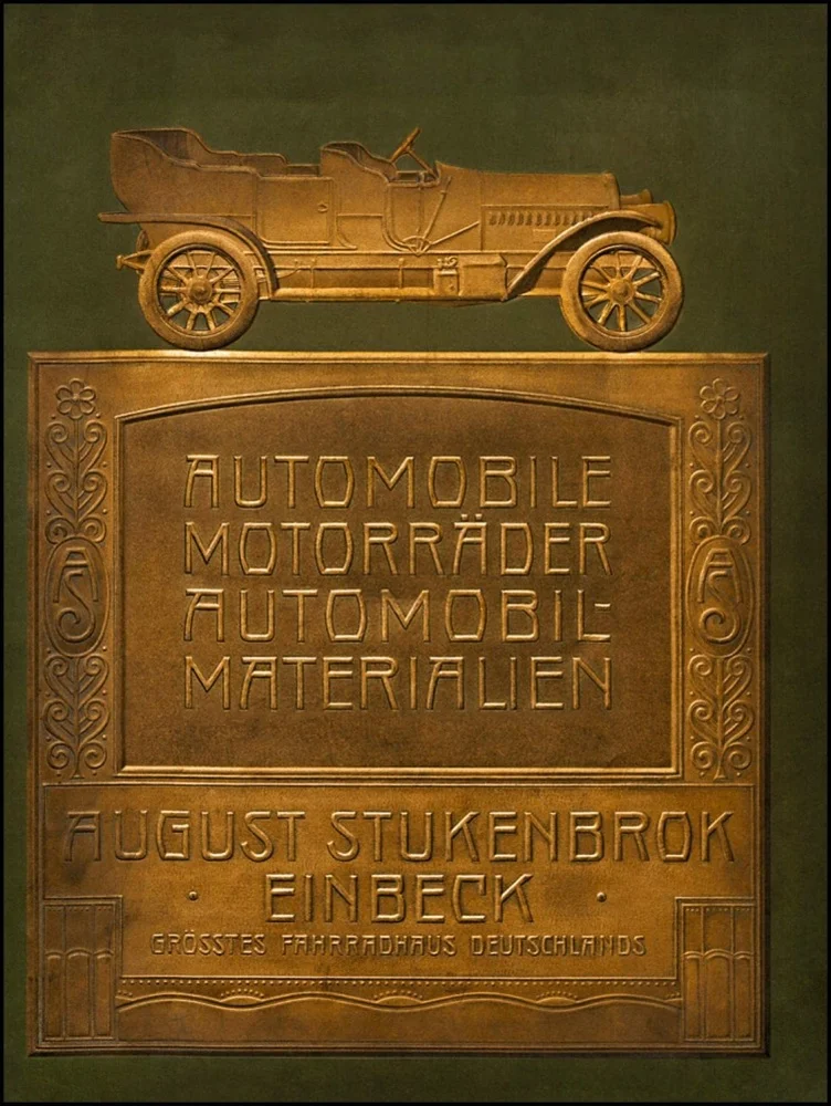 Stukenbrok - Automobile, Motorräder, Automobil-Materialien (um 1910)
