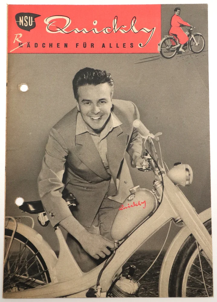 NSU Quickly "(M)Rädchen für Alles" original Prospekt